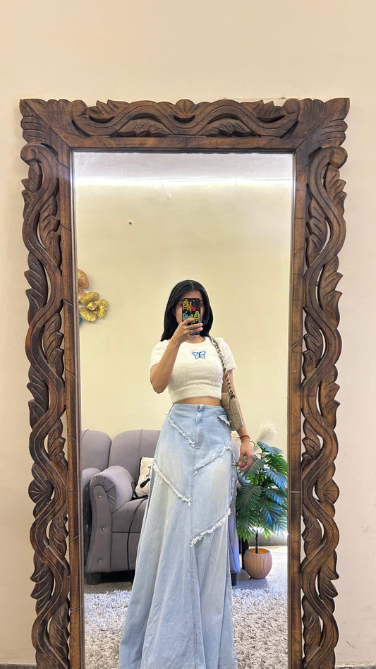 40) korean skirt 26 waist/l:38