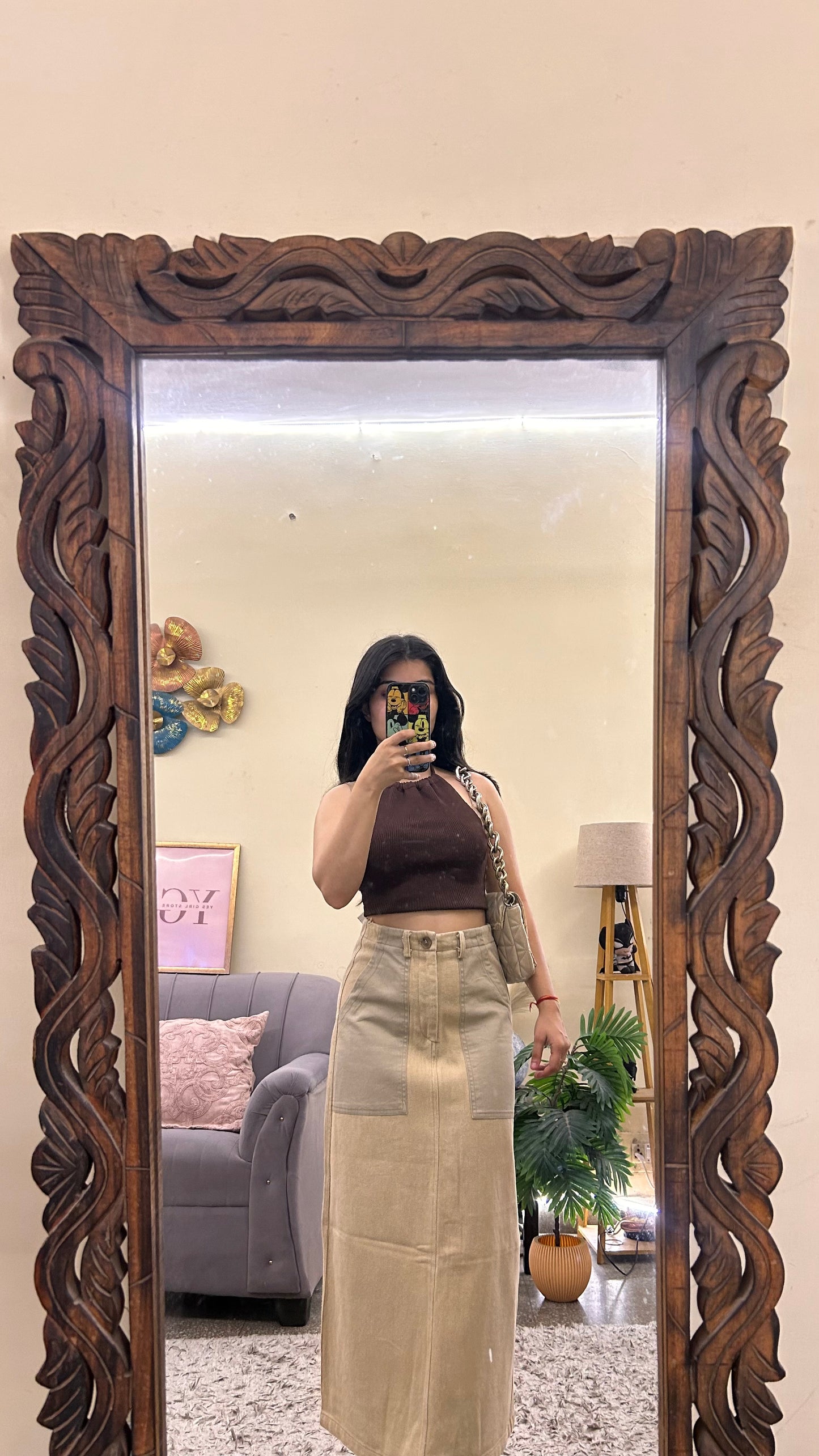 23s)korean skirts waist - 26/L 32