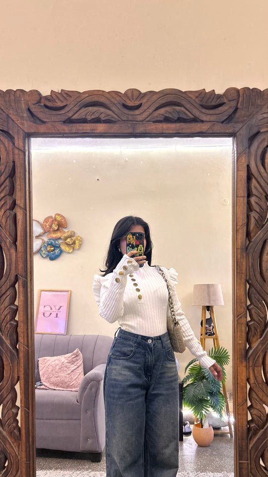 102)Semi winter cute tops🌸32-34