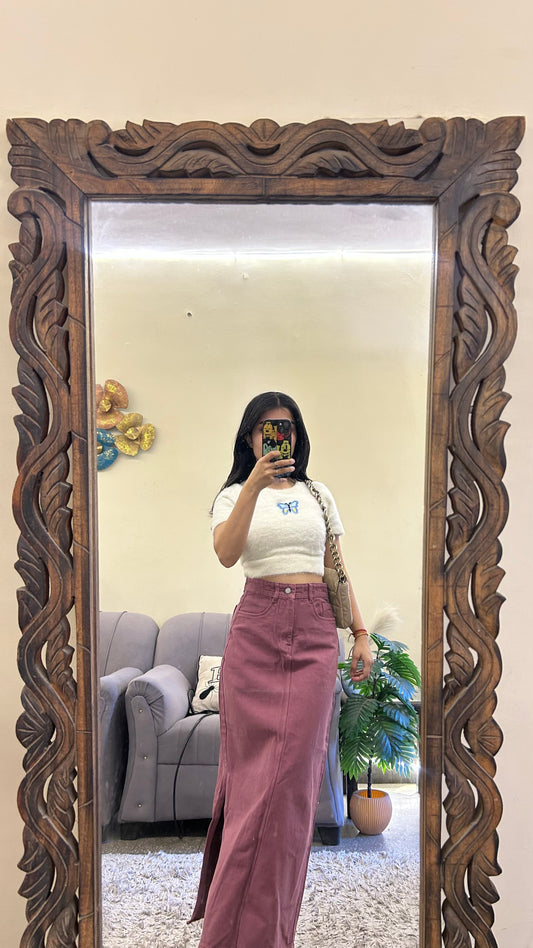 44) korean skirt 30 waist /l:34