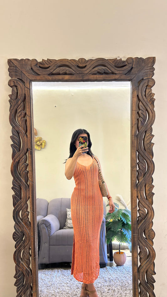 Crochet dress 34-36 bust/l:44