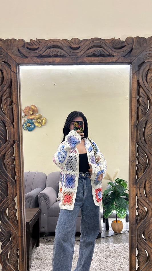 Crochet cardigan M