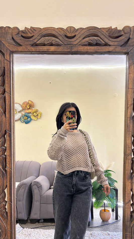 Crochet top S