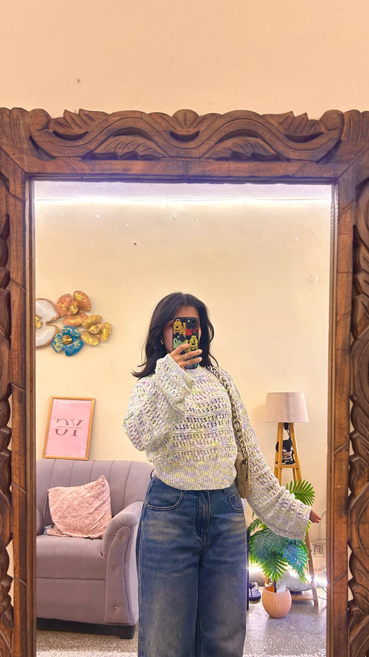 46)Semi winter cute tops🌸zara -28-30