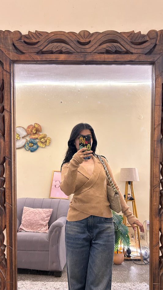 40)semi-winter cute top bust-34-36