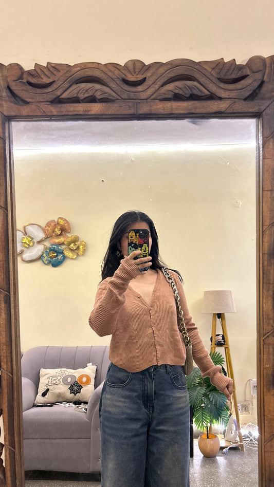 Cute top 34-36 bust thrifted