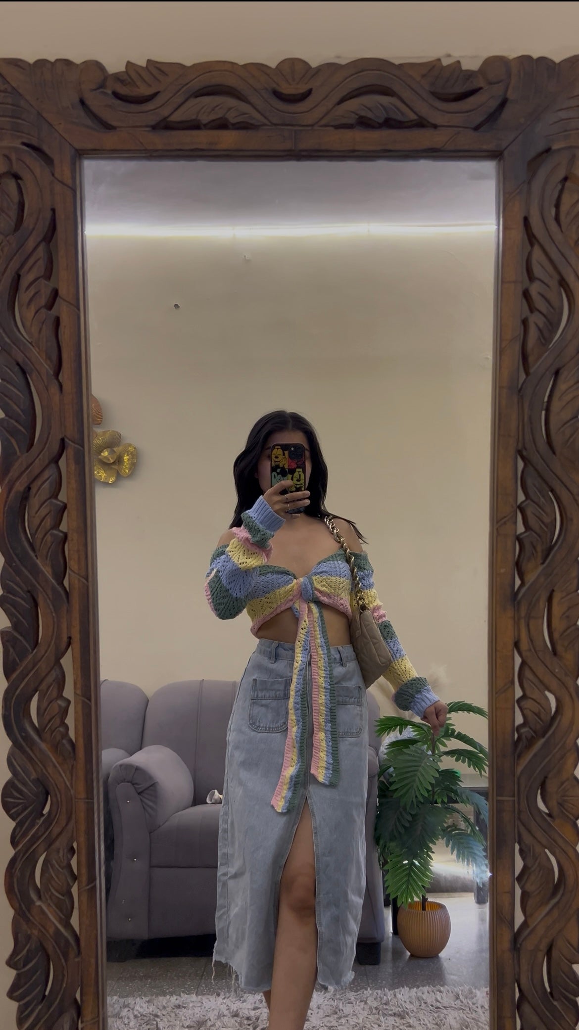 Korean skirt 28 waist/l:28