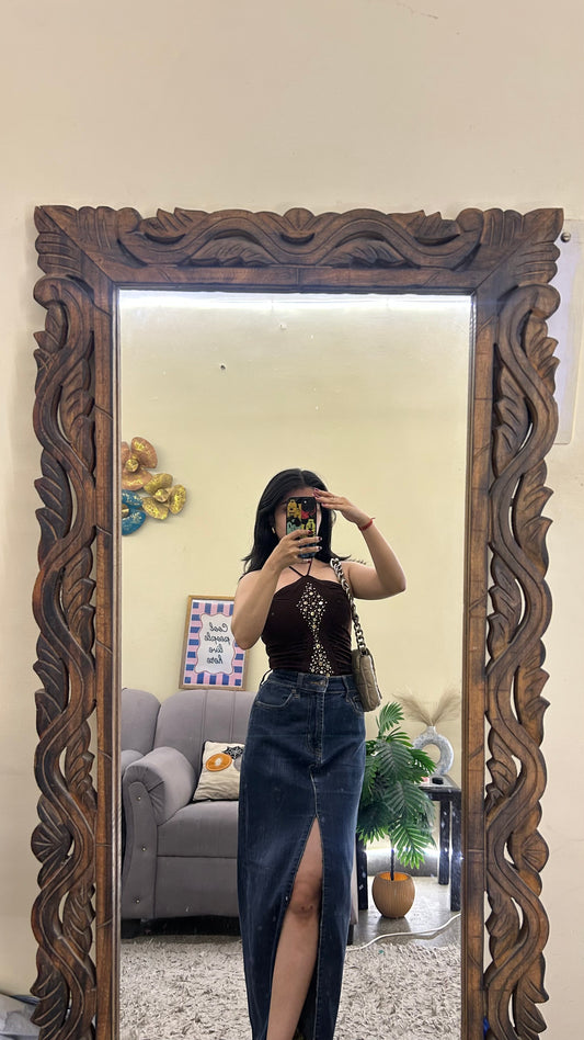 32) Korean skirt 28 waist/l:38